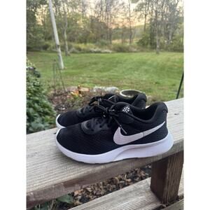 Nike Tanjun Running Shoes Black/White DJ6258 003 Men's 10